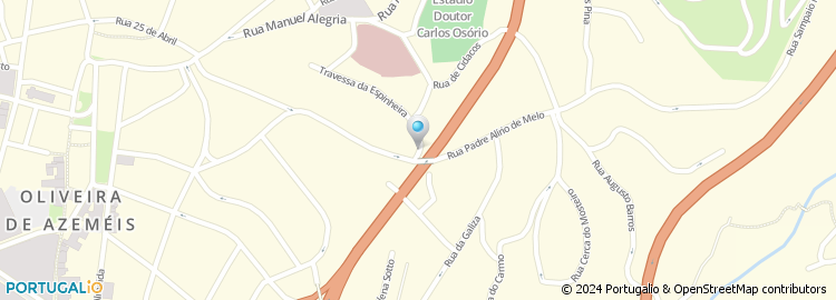 Mapa de Azemauto - Serv. Auto, Lda