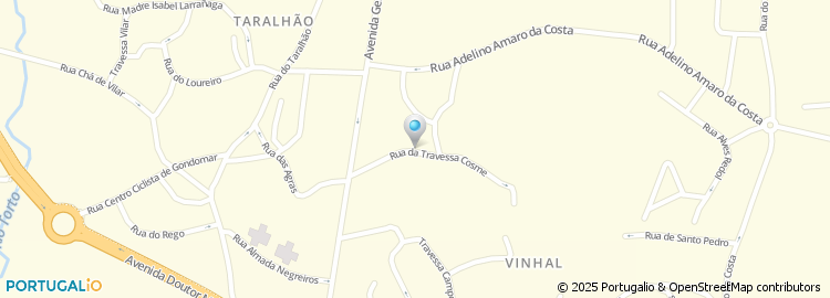 Mapa de Azv - Auto Pneus, Lda
