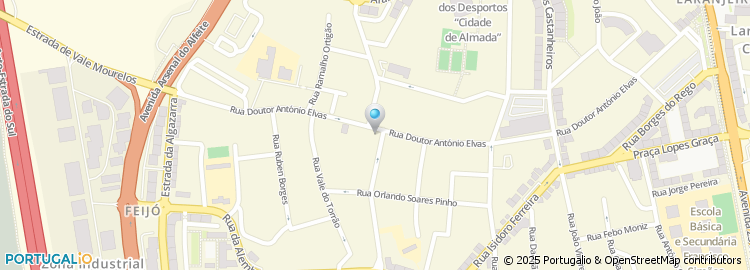 Mapa de Azvi S.a. - Sucursal Em Portugal