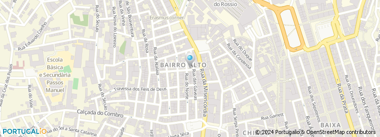 Mapa de Baeta & Oliveira, Lda