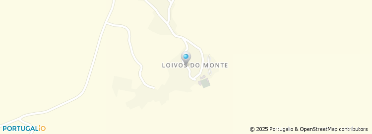 Mapa de Loivos do Monte