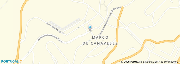 Mapa de Rua da Capela