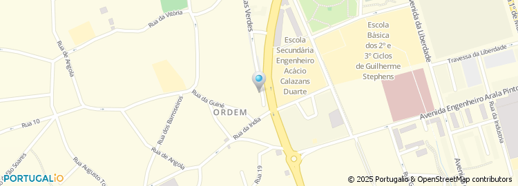 Mapa de Balaústre D avenida Unipessoal Lda