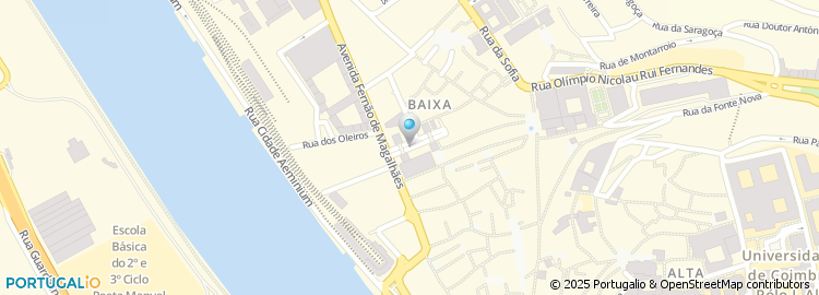 Mapa de Balcão do Empreendedor, Coimbra