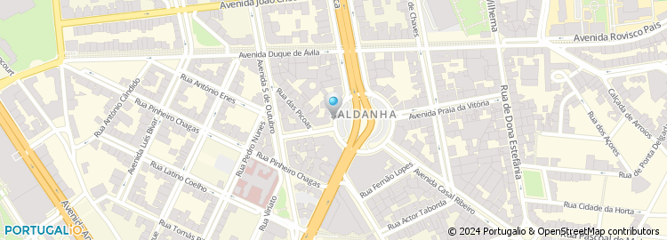 Mapa de Banco ActivoBank, Atrium Saldanha