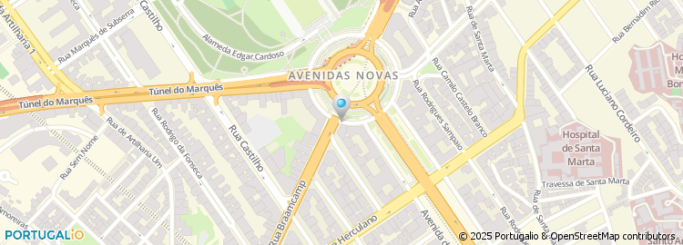 Mapa de Banco Santander Central Hispano, SA