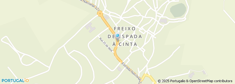 Mapa de Banda de Musica de Freixo Espada a Cinta