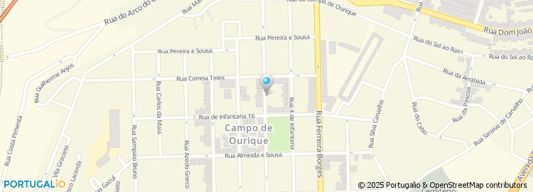 Mapa de Barata Campo Ourique - Livraria Papelaria, Lda