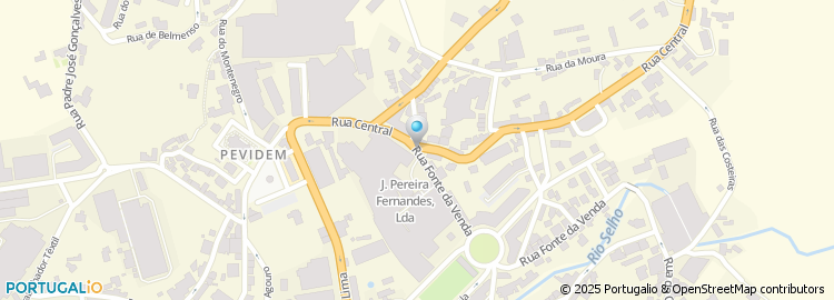 Mapa de Barbearia Mendes