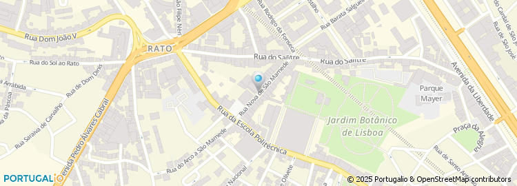 Mapa de Barbearia São Mamede, Lda