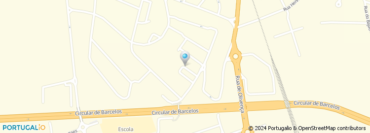 Mapa de Apartado 5001, Barcelos