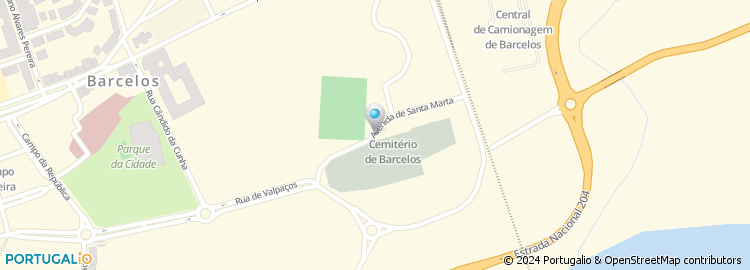 Mapa de Avenida Santa Marta