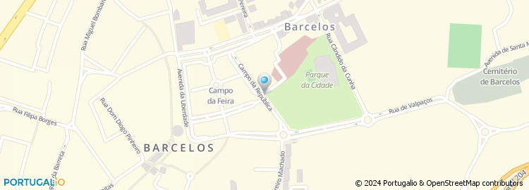Mapa de Largo Campo da República