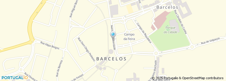 Mapa de Largo da Liberdade