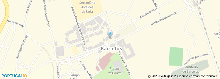 Mapa de Largo dos Capuchinhos