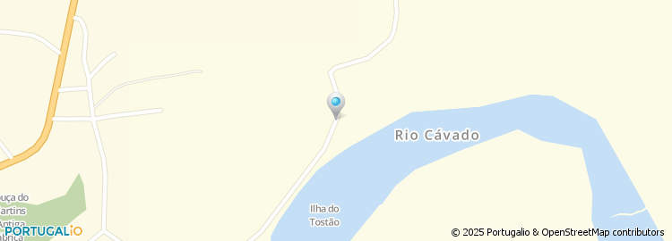 Mapa de Rua da Ilha do Tostão