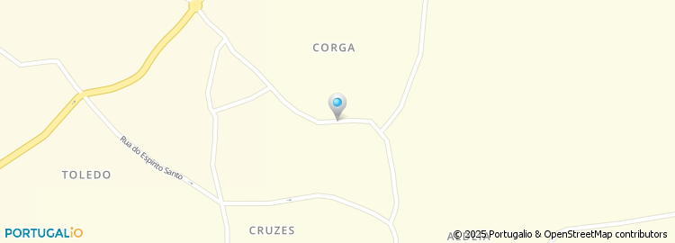 Mapa de Rua das Corgas