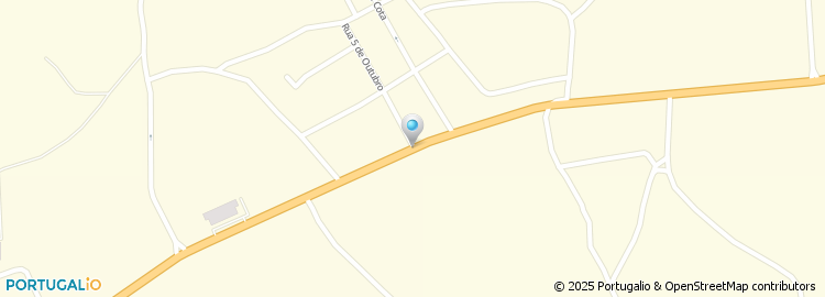 Mapa de Rua de Trás da Fonte