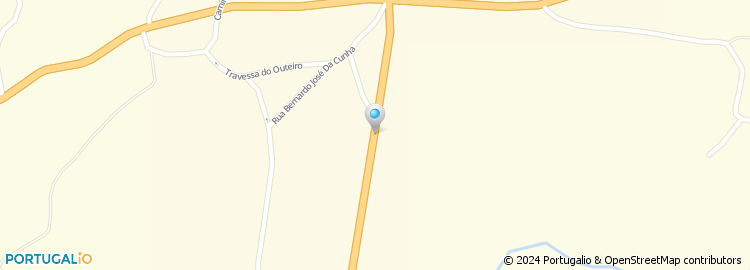 Mapa de Rua Domingos da Cunha