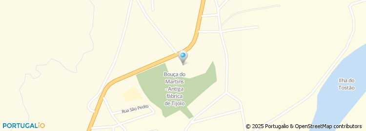 Mapa de Rua dos Cinco Irmãos