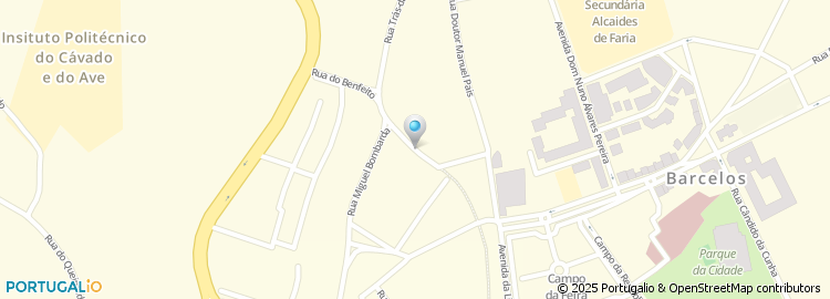 Mapa de Rua Doutor Teotónio da Fonseca