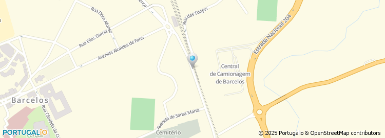 Mapa de Rua Estrada da Estação