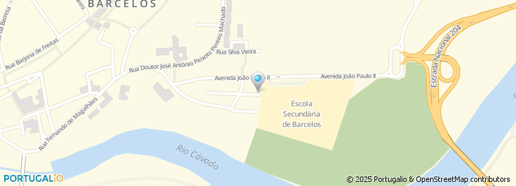 Mapa de Rua João Macedo Correia