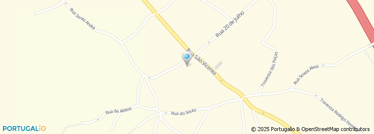 Mapa de Travessa Artur Faria