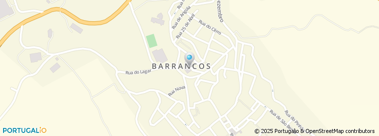 Mapa de Bairro das Canas