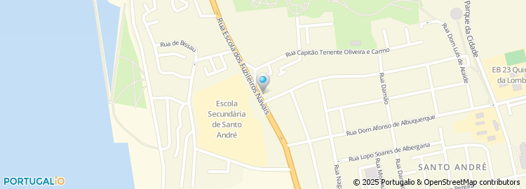 Mapa de Avenida Escola dos Fuzileiros Navais