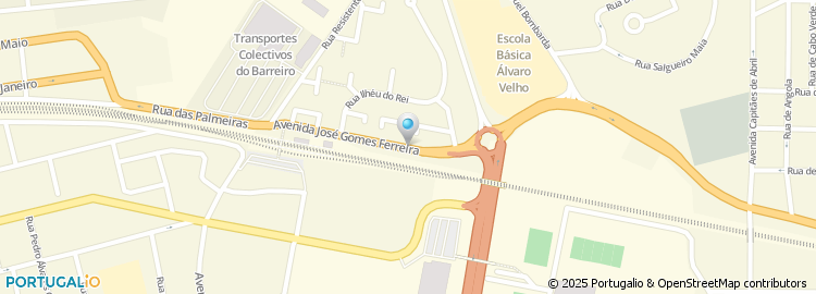 Mapa de Rua José Gomes Ferreira