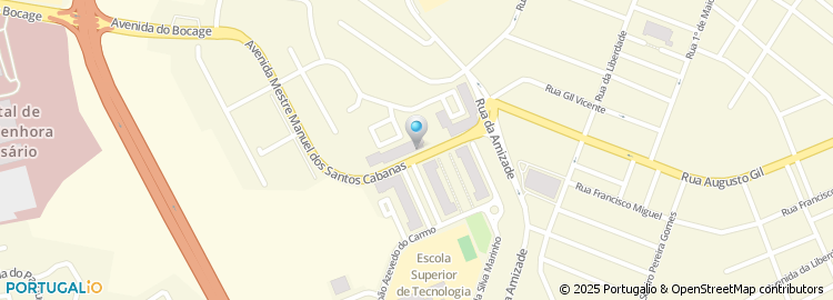 Mapa de Avenida Mestre Manuel dos Santos Cabanas