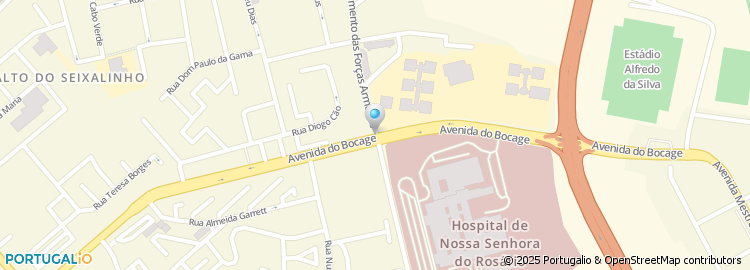 Mapa de Avenida Santa Maria