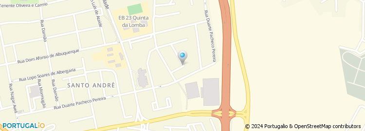 Mapa de Rua Alfredo Dinis