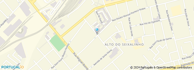 Mapa de Rua José Augusto Pimenta