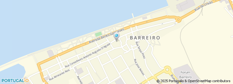 Mapa de Largo da Esperança