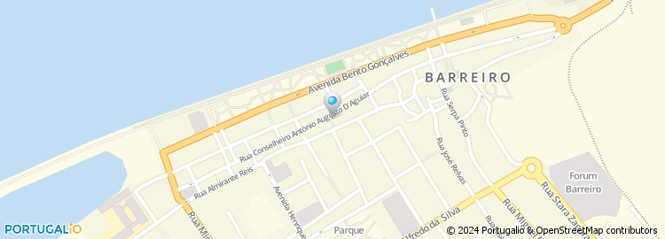 Mapa de Praça Gago Coutinho e Sacadura Cabral