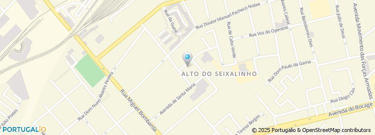 Mapa de Praça Paulo VI