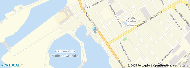 Mapa de Praceta Projectada ao Largo do Moinho Pequeno