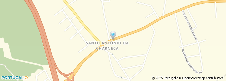 Mapa de Rua 1º de Janeiro