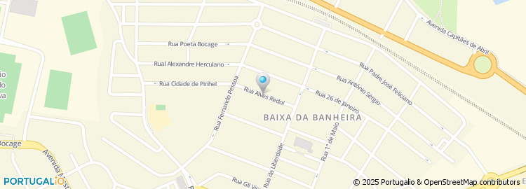 Mapa de Rua Alves Redol