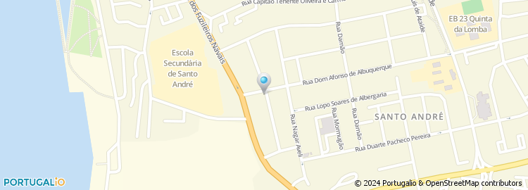 Mapa de Rua de Dom Francisco de Almeida