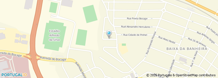 Mapa de Rua de São Bento à Mata dos Loios