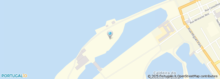 Mapa de Rua do Clube Naval Barreirense