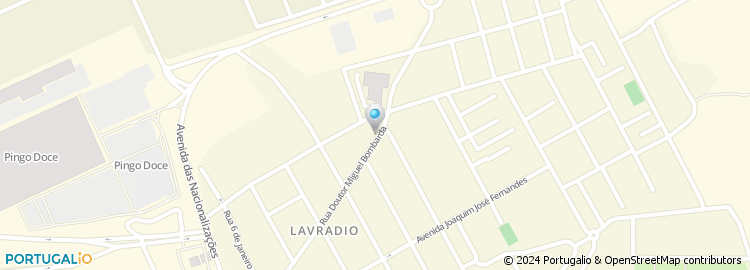 Mapa de Rua Dom José Cárcomo Lobo