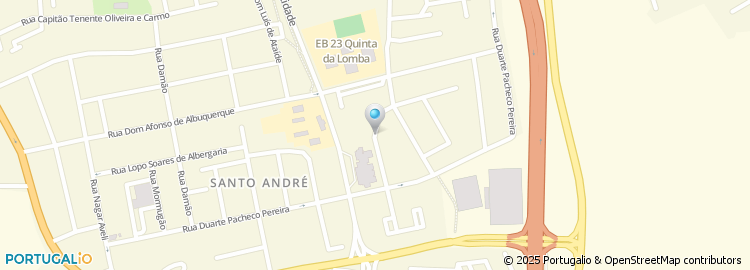 Mapa de Rua Fernando Diniz de Andrade