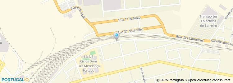 Mapa de Rua Mário Pereira
