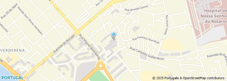 Mapa de Rua Nossa Senhora da Madre de Deus