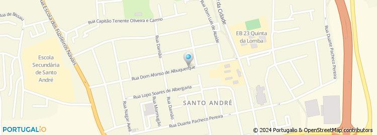 Mapa de Rua Nuno da Cunha