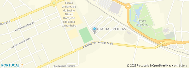 Mapa de Rua Projectada